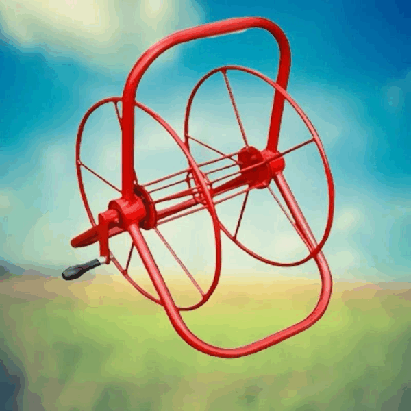 Siddhi Metal Body Hose Reel Stand for Holding Pipe(Size-100 Meters) - Image 2