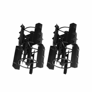 Siddhi 2 Pieces Economy 18 inch Paddy Cage Wheel for 7 to 12 HP Diesel Power Tiller