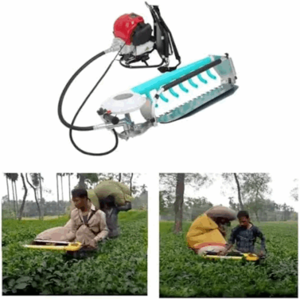 Siddhi 4 Stroke 31 CC Tea Harvester or Tea Plucking Machine With 60 cm Blade and Tea Collecting Bag - Image 2