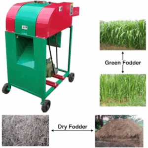 Siddhi Agritech Jumbo Chaff Cutter/Grass Cutter 1000-1200 Kg/hr with 3 HP Motor