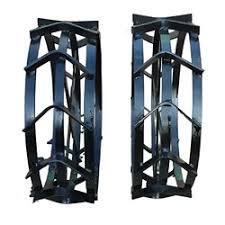 Mild Steel 2 pieces 16 inch Economy Special Iron Wheel for 5 to 12 HP Petrol Power Tille