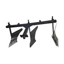 Siddhi adjustable 3 Row Premium Plough For 7 HP to 12 HP Petrol & Diesel Power Tiller both