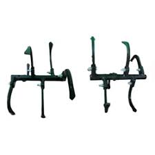 Heavy Duty 24 Inch Deep Tilling Rotavator Set (12 Pcs Blade, 2 pcs Shaft, 12 Nuts) For Petrol Power Tiller