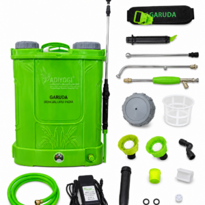 Adiyogi KBS-404-GARUDA-DM-20L Agricultural Double Motor Battery Sprayer 20L With 6 Months Warranty