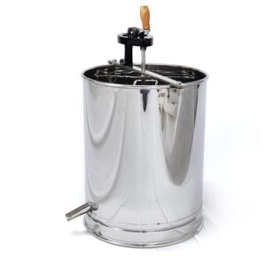 Siddhi 4 Frames Stainless Steel Manual Honey Extractor Capacity 6 Kg