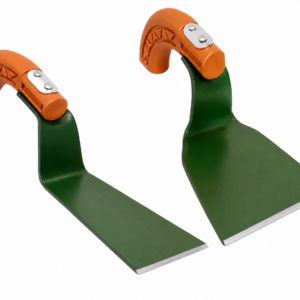 Siddhi 3 & 5 Inch Khurpa with Plastic Handle Grip For Soil Cultivation