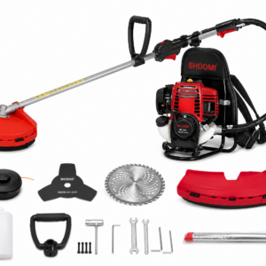 Adiyogi BC-401 ADI-BC-BP-520 Baffle Reaper 2 Stroke Petrol Brush Cutter 52CC