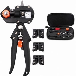 Siddhi Grafting Tool Kit with 3 Blades V-Cut U-Cut Omega-Cut for Plant Propagation