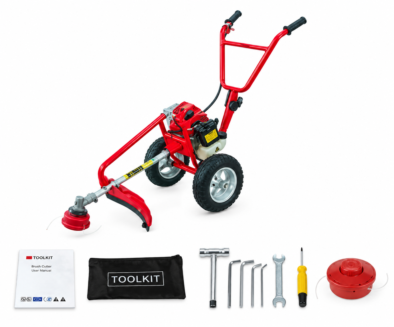GT Shakti GT-CC-38-WS-GX, 35CC 4 Stroke  Brush Cutter With Accessories